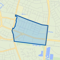 Kaart van Groenewoud-Zuid