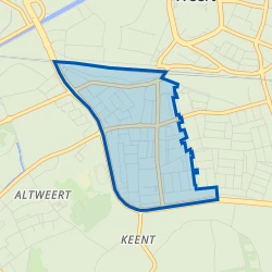 Kaart van Keent