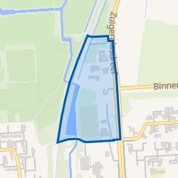 Kaartje van Kofschip Noord