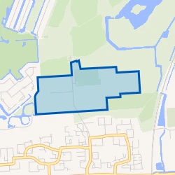 Kaartje van Volkstuinen Bosweg