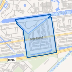 Kaart van Landstrekenwijk Midden