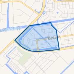 Kaart van Landstrekenwijk West