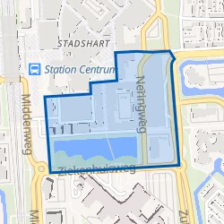 Kaart van Stadhuisstraat