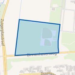 Kaartje van Sportveld Beginweg, Overijsselse Hout