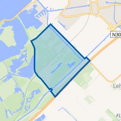 Kaartje van Hollandse Hout