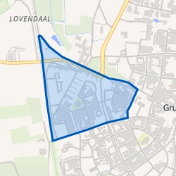 Kaart van Tuinhaversveld