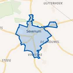 Kaart van Sevenum