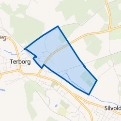 Kaart van Terborg-Oost