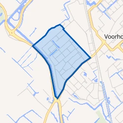 Kaart van De Knip