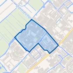 Kaart van Postbuurt