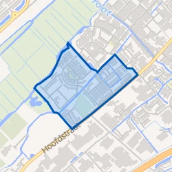 Kaart van Vliegeniersbuurt