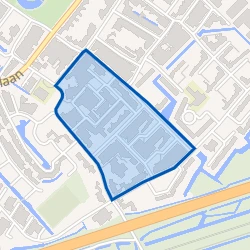 Kaart van Planetenbuurt