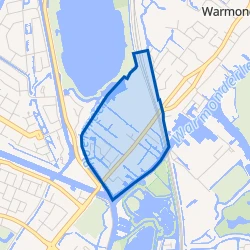 Kaart van Westeinde-Lommerlust