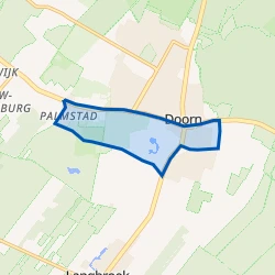 Kaart van Doorn-Zuid