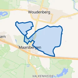 Kaart van Maarsbergen - De Meent