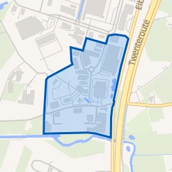 Kaartje van IndustrieterreinDen Sliem