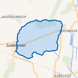 Kaart van Baarsdorpermeer