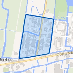 Kaart van Slagterslaan en omgeving