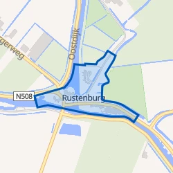 Kaart van Rustenburg