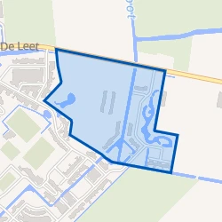 Kaart van Tuinderij en omgeving