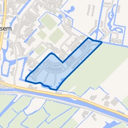 Kaart van Geesterland en omgeving