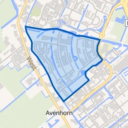 Kaart van Alver en omgeving