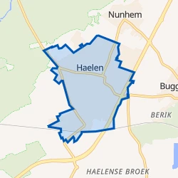 Kaart van Kern Haelen