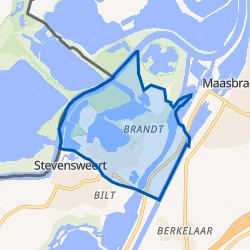 Kaart van Eiland-Brandt