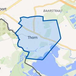 Kaart van Thorn