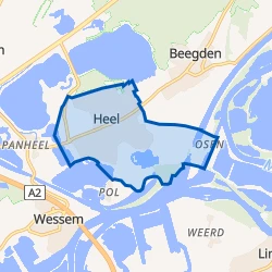 Kaart van Heel