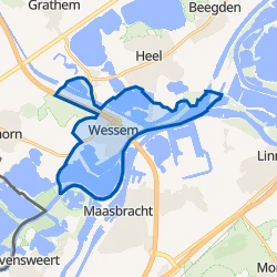 Kaart van Wessem