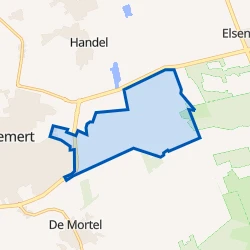 Kaart van Verspreide huizen Rooije Hoef