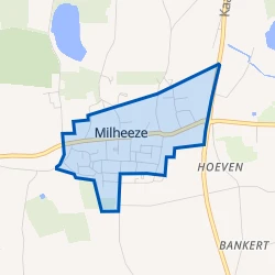Kaart van Milheeze