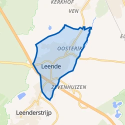 Kaart van Leende