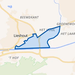Kaartje van Industrieterrein Bavaria