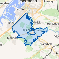 Kaart van Buitengebied Sint Odiliënberg