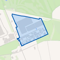 Kaartje van Bedrijventerrein Stationsweg