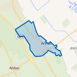 Kaart van Annen