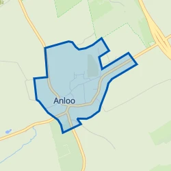 Kaart van Anloo