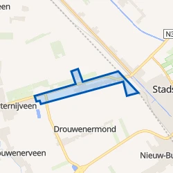 Kaart van Gasselternijveenschemond
