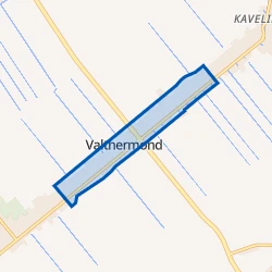 Kaart van Valthermond Mondenweg
