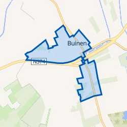 Kaart van Buinen