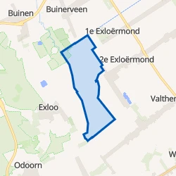 Kaart van Exloërveen