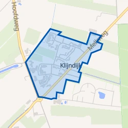 Kaart van Klijndijk