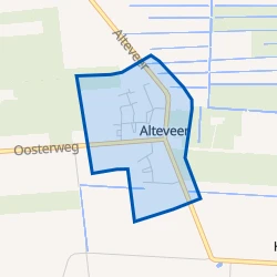 Kaart van Alteveer