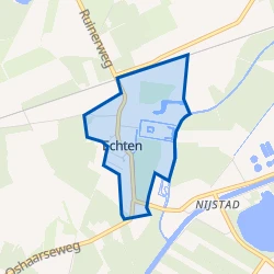 Kaart van Echten