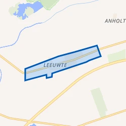 Kaart van Leeuwte