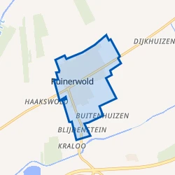Kaart van Ruinerwold