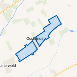 Kaart van Oosteinde-Buiten