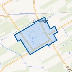 Kaart van Koekange